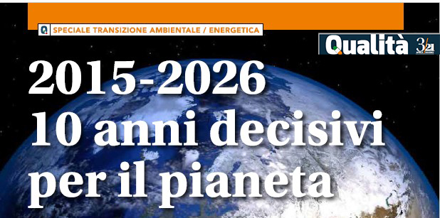 Rivista Qualità - Transizione ambientale